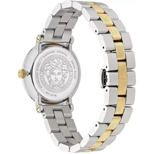 Gray Stainless Steel Dress Watch