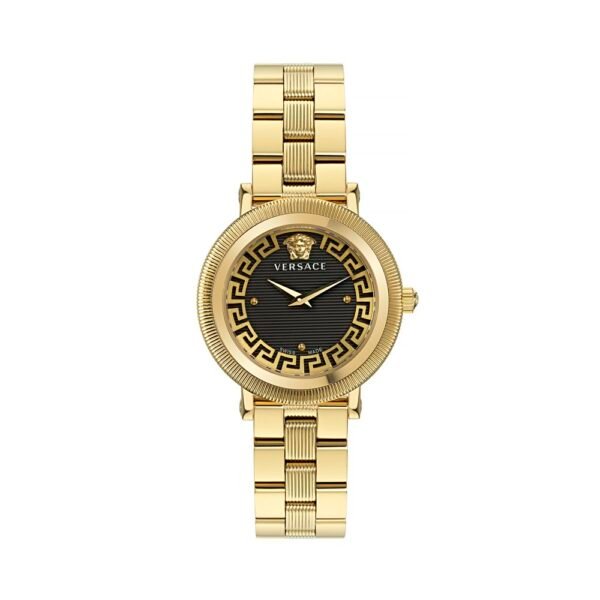 Gold Stainless Steel Dress Watch