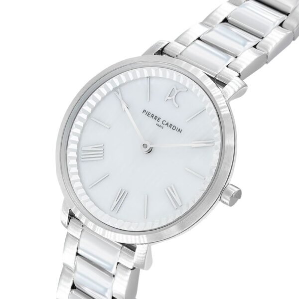 Gray Stainless Steel Dress Watch