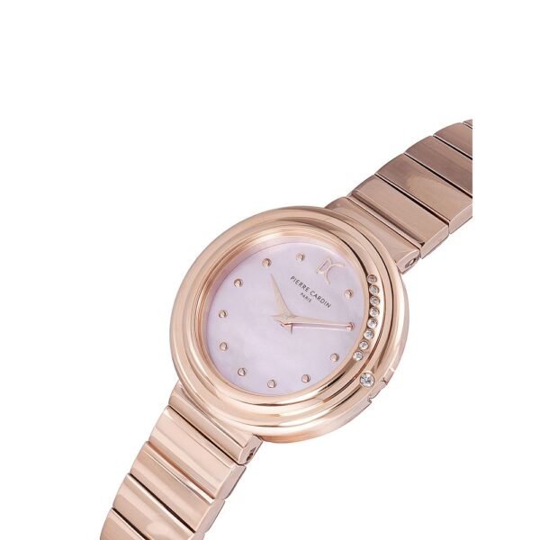 Gold Stainless Steel Dress Watch