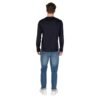 Blue Cotton Long Sleeve T-Shirt