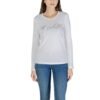 Bicolor Cotton Long Sleeve T-Shirt