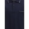 Blue Cotton Polo Shirt