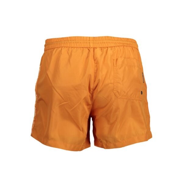 Orange Polyester Swimwear