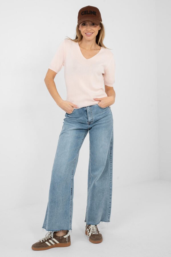 1112669.jpg Short sleeve sweater model 223998 Factory Price