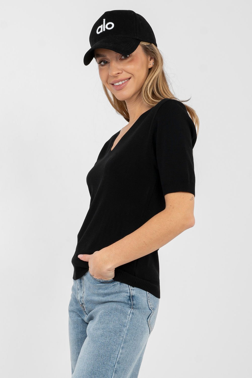 1112672.jpg Short sleeve sweater model 223999 Factory Price