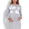 maternity nightgown model 122965 PeeKaBoo