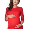 Maternity blouse model 141822 PeeKaBoo