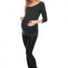 Maternity blouse model 133327 PeeKaBoo