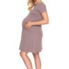 maternity nightgown model 157717 PeeKaBoo