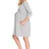 maternity nightgown model 147509 PeeKaBoo