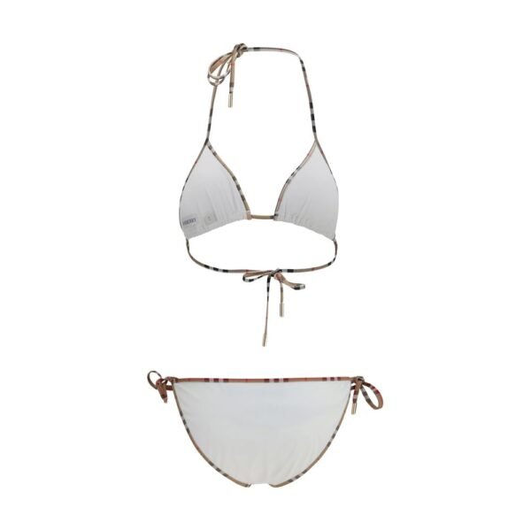 White Polyamide Bikini