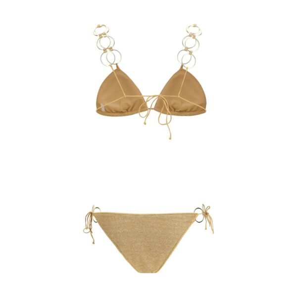 Gold Polyamide Bikini