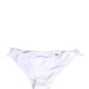 White Nylon DG Logo Plaque Bikini Bottom Swimwear