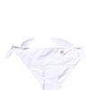 White Nylon DG Logo Plaque Bikini Bottom Swimwear
